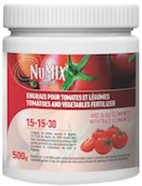 Engrais soluble pour tomates 15-15-30 Numix - Fred Lamontagne inc.