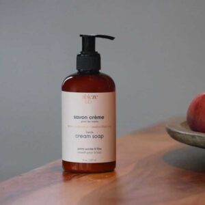 savon-creme-poire-sucree-lilas